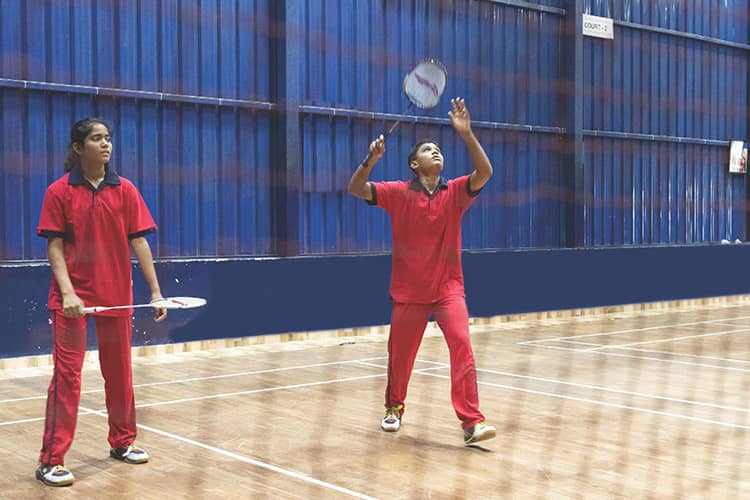 Spacious Badminton Court
